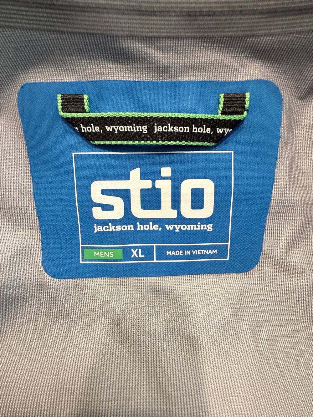 Stio Men’s Blue Figment Ski/Snowboard Jacket - Picture 3 of 3